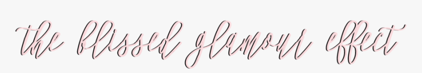 The Blissed Glamour-04 - Calligraphy, HD Png Download, Free Download