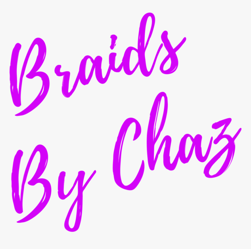 Braids Png , Png Download - Calligraphy, Transparent Png, Free Download