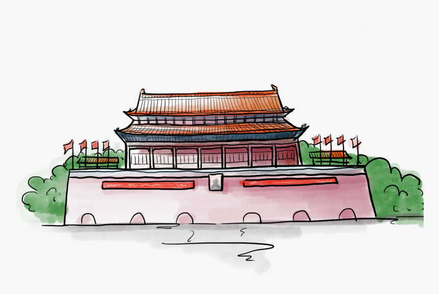 Transparent Chinese Pagoda Clipart - Chinese Architecture, HD Png Download, Free Download