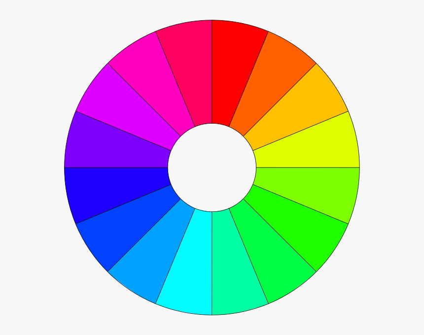 Color Wheel With Gradient - Paleta Kolorów Dla Grafików, HD Png Download, Free Download