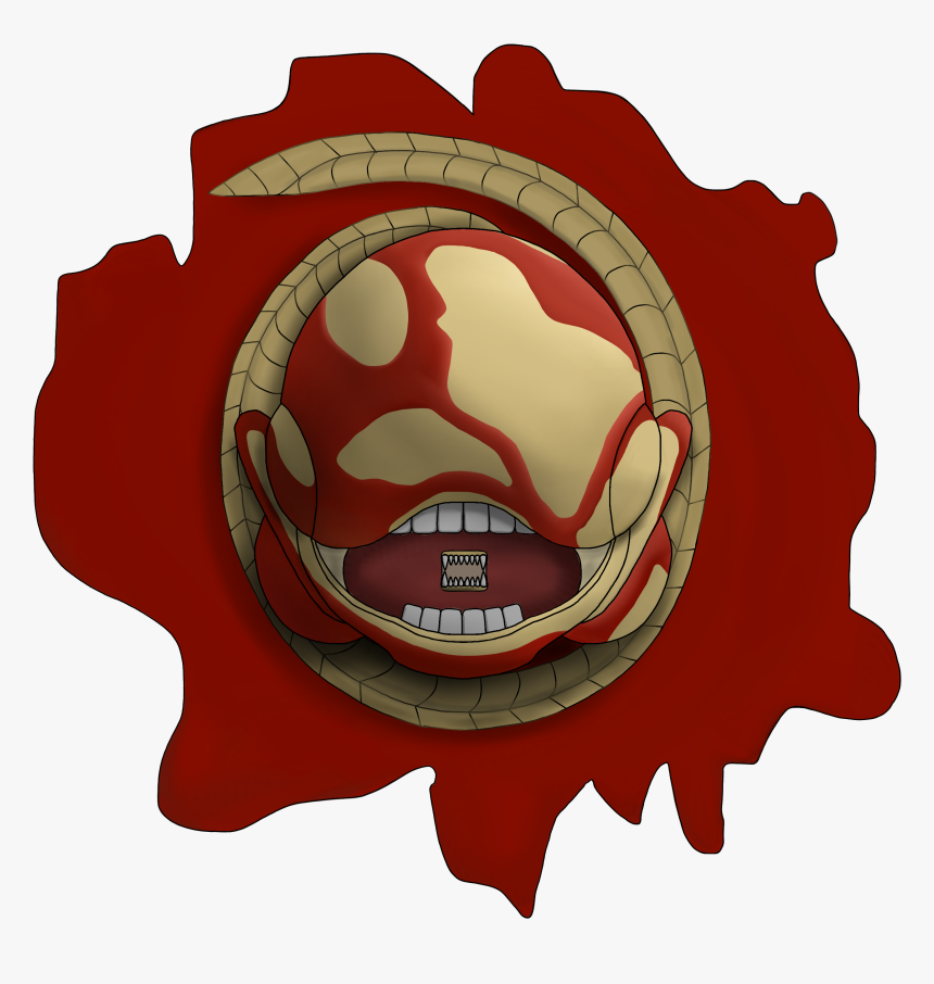 Alien Chestburster Design Cartoon Of The Alien From - Chestburster Logo, HD Png Download, Free Download