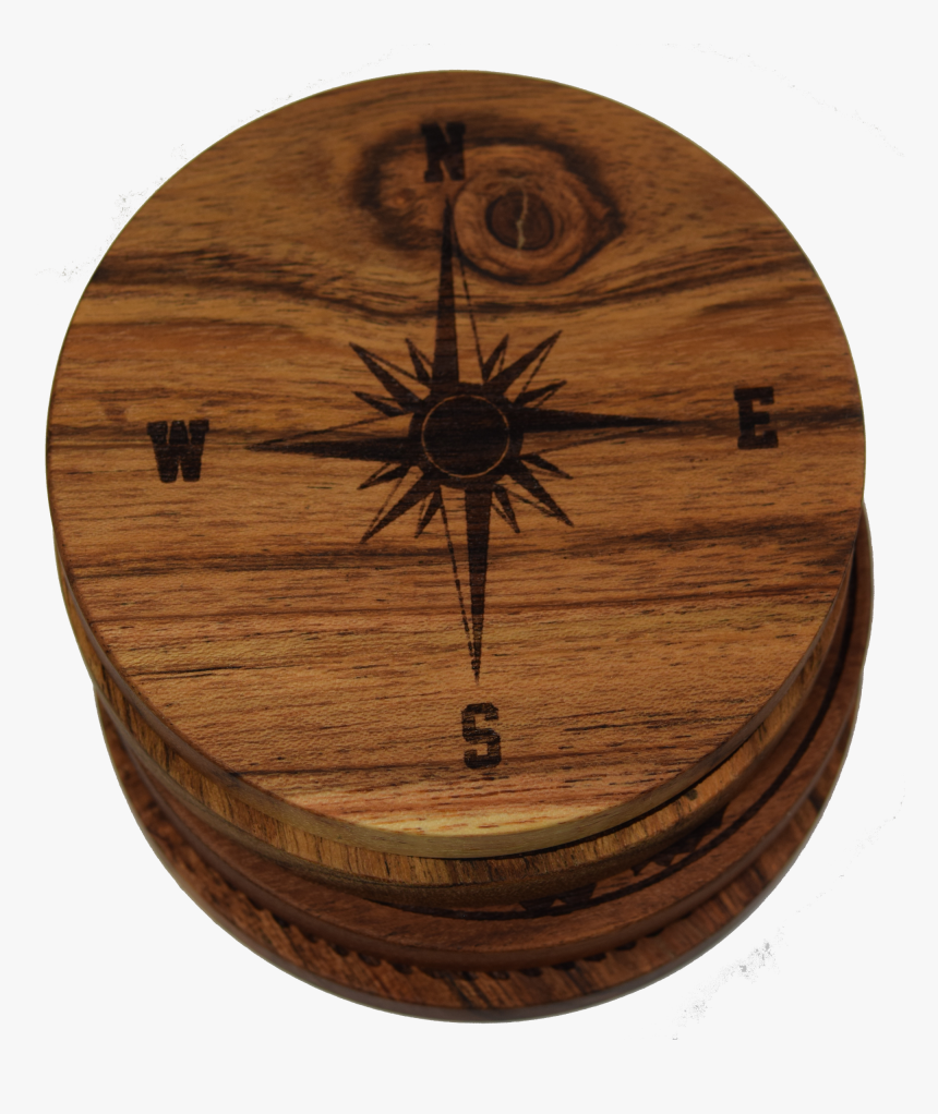 Compass Rose Version 1 Coasters"
title="compass Rose - Design Wooden Coasters, HD Png Download, Free Download
