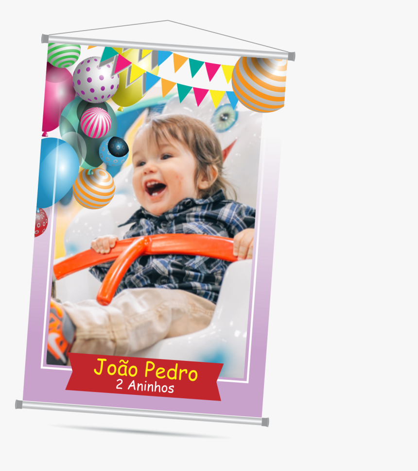 Banner Com Foto Aniversario , Png Download - Portable Network Graphics, Transparent Png, Free Download