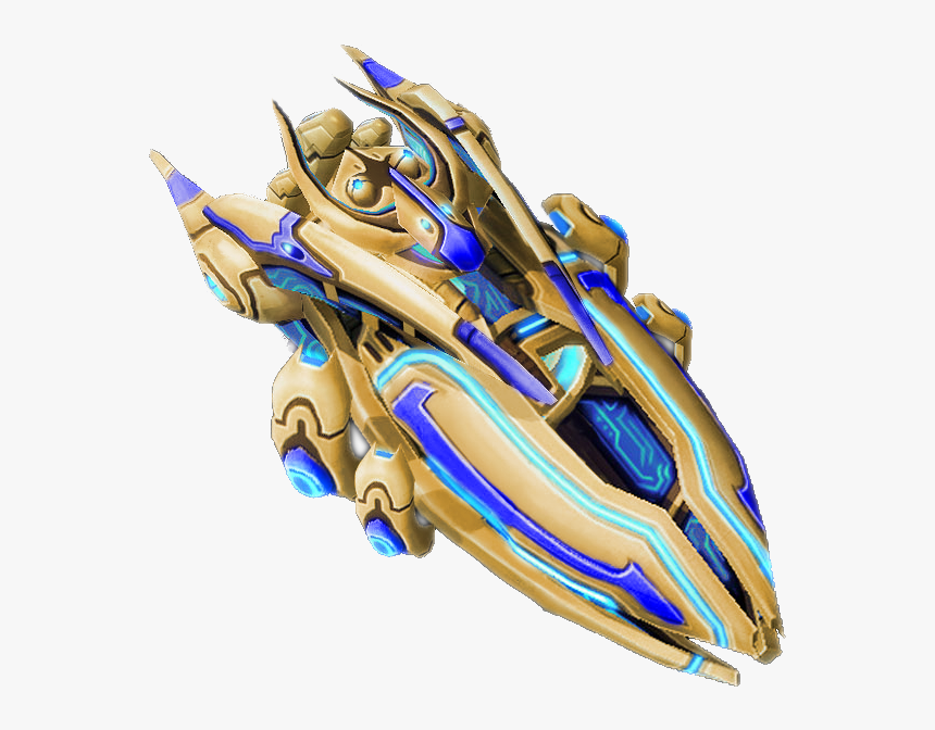 Starcraft Png - Starcraft 2 Protos Carrier Model, Transparent Png, Free Download