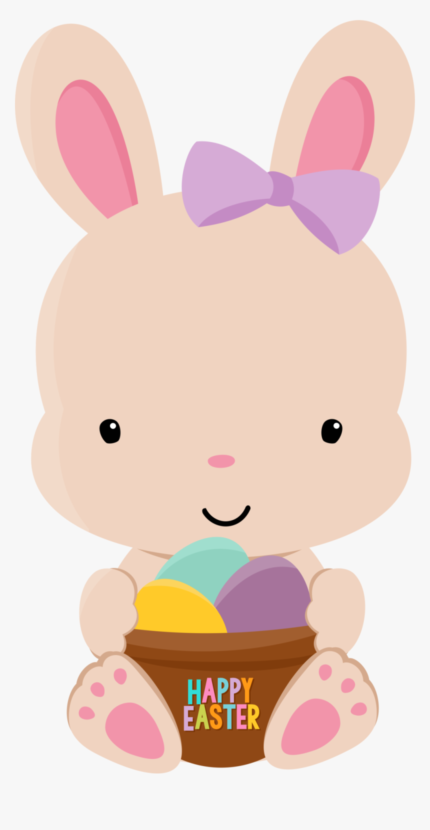 Cute Easter Bunny Clipart, HD Png Download, Free Download