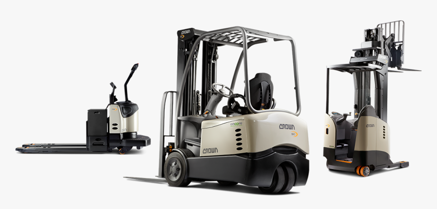 Crown Forklift Sc5200 - Crown Reach Truck, HD Png Download, Free Download