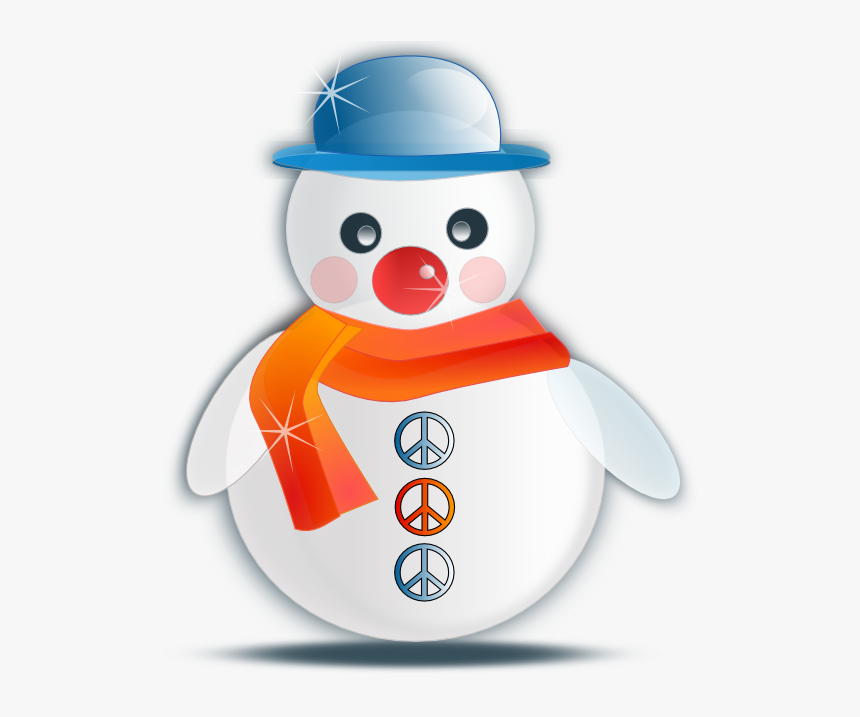 Clipart Christmas Day Symbol Snowman Png - Snowman Symbols, Transparent Png, Free Download