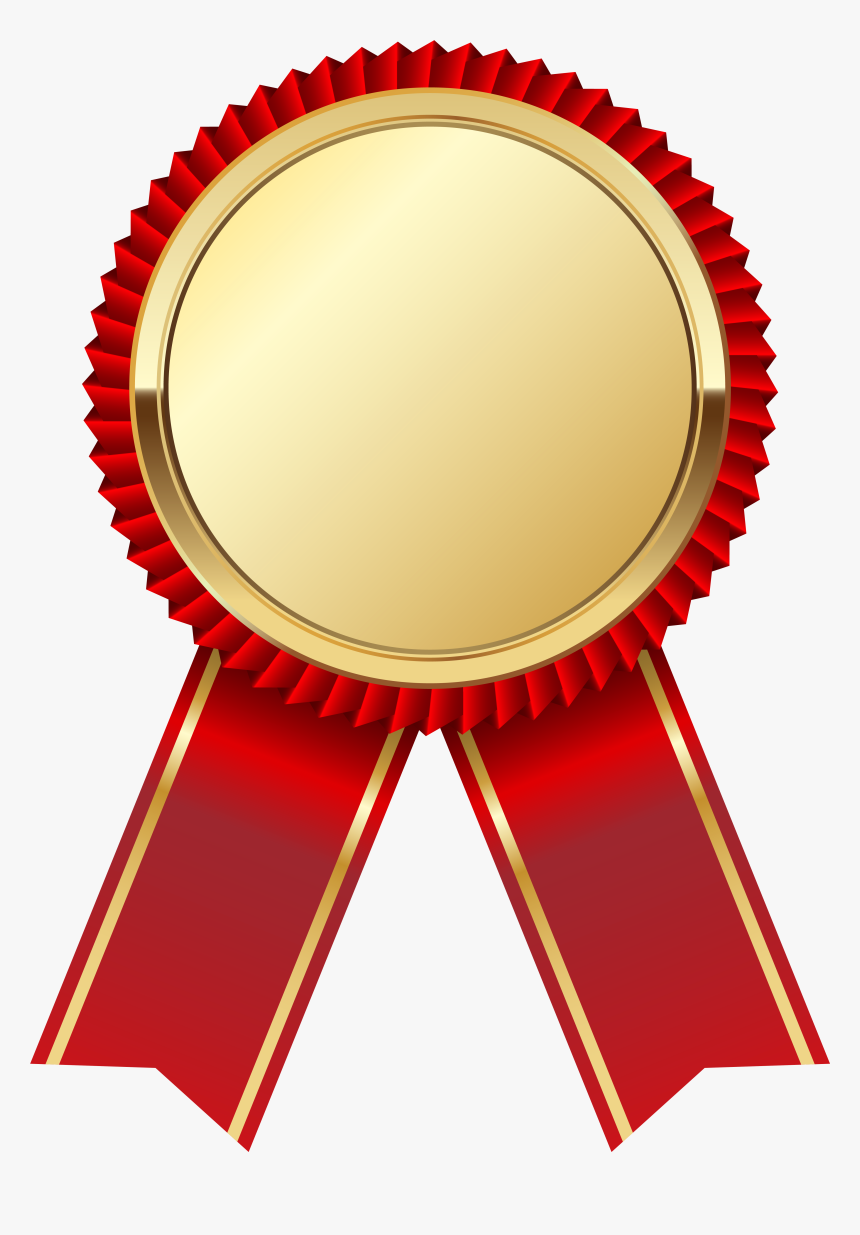 Gold Medal Ribbon - Medal Clipart, HD Png Download, Free Download