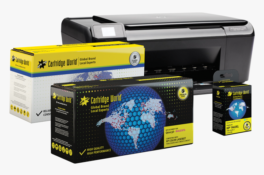 Transparent Toner Cartridge Png - Cartridge World, Png Download, Free Download