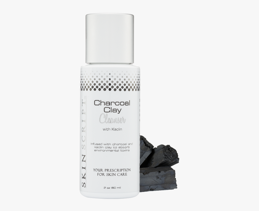 Charcoal Clay Cleanser - Skin Script Charcoal Clay Cleanser, HD Png Download, Free Download