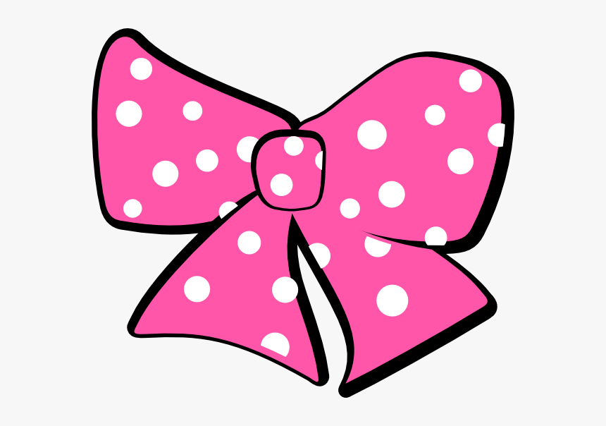 Minnie Mouse Ribbon Png, Transparent Png, Free Download