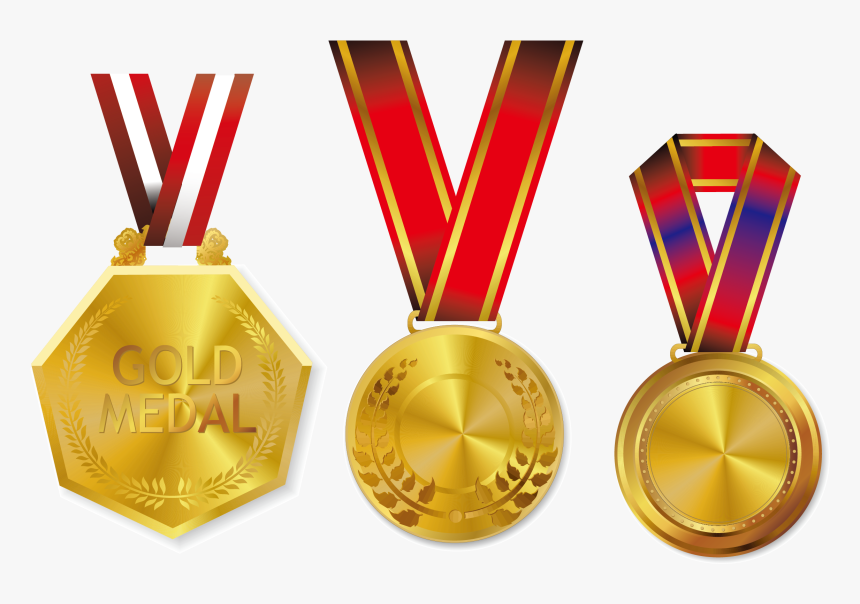 Transparent Gold Medal Clipart - Trophy Medal Png, Png Download, Free Download