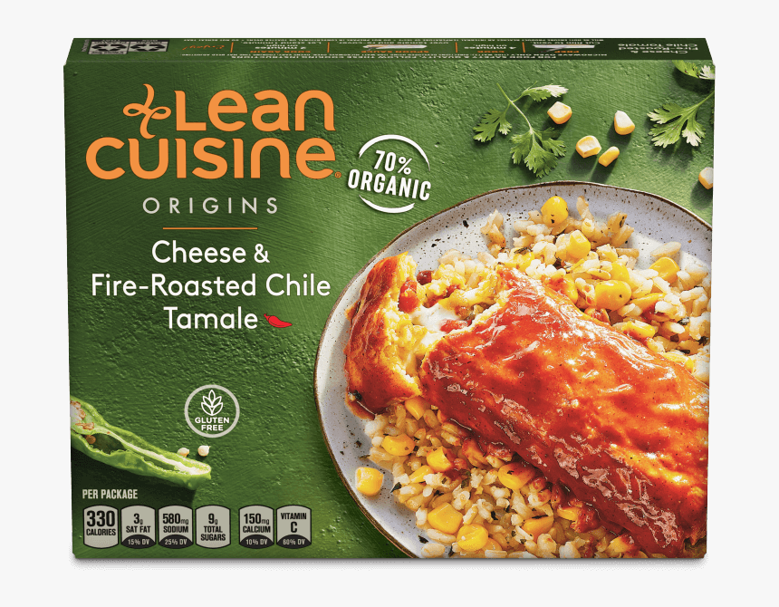 Cheese & Fire-roasted Chile Tamale Image - Lean Cuisine Meatless Meatballs, HD Png Download, Free Download