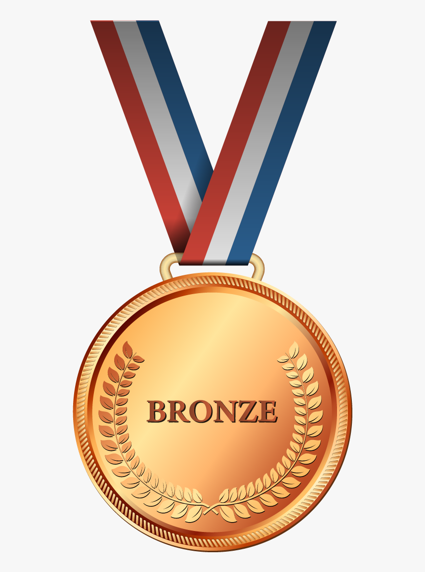 Gold Medal Silver - Bronze Medal Png, Transparent Png, Free Download