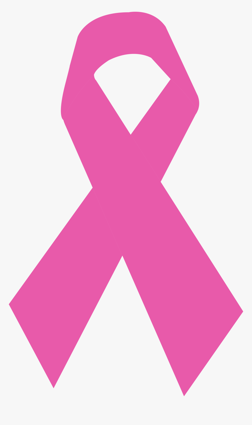 Clip Art Png Image - Pink Ribbon, Transparent Png, Free Download