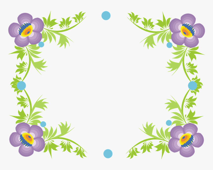 Imagenes Png Flores Animadas Imagui Marcos De Flores - Imágenes De Flores Animadas, Transparent Png, Free Download