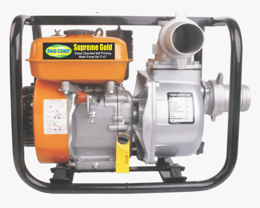 Diesel Water Pump - Electric Generator, HD Png Download, Free Download