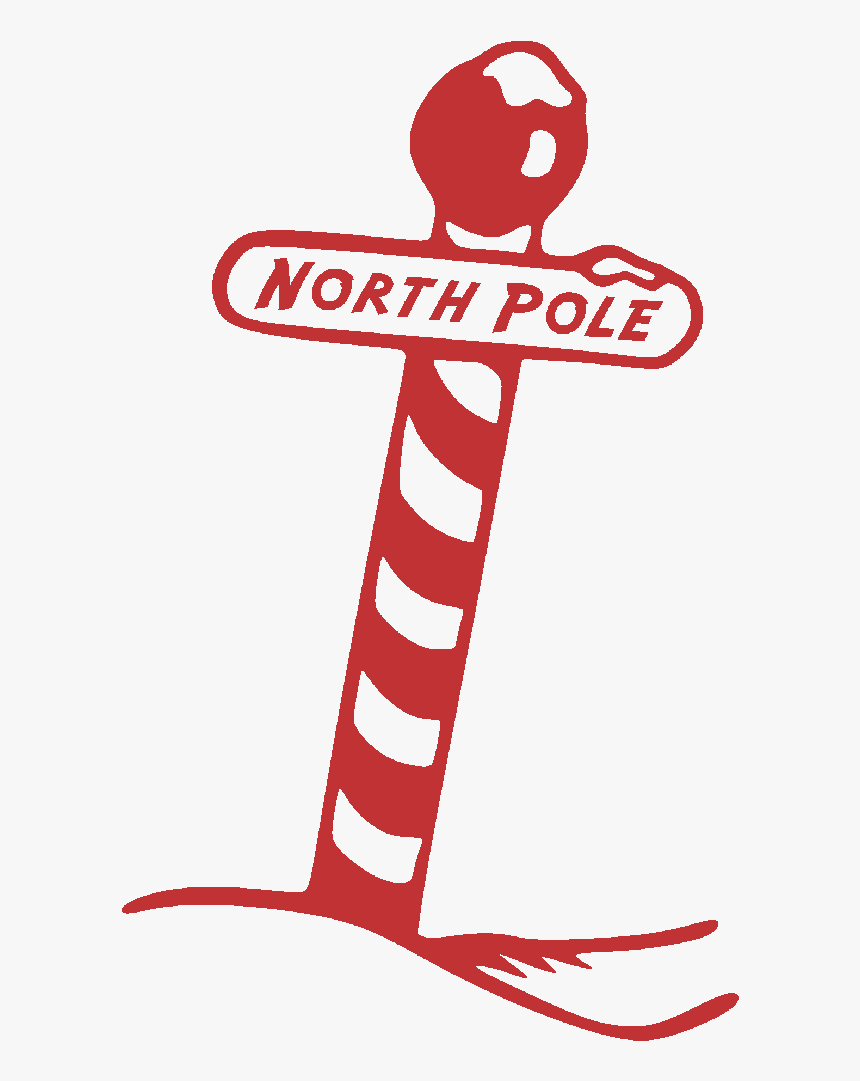 Post Clipart North Pole - Transparent North Pole Pole, HD Png Download, Free Download