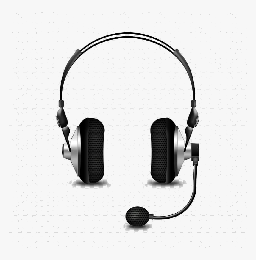 Headphones Microphone Headset Phone Connector Bluetooth - Headset Png Transparent Background, Png Download, Free Download