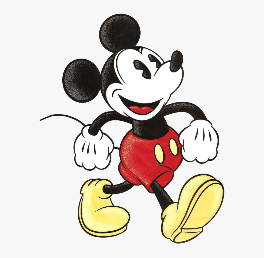 Vintage Mickey Mouse Clipart - Old Mickey Mouse Png, Transparent Png, Free Download