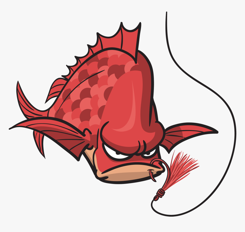 Snapper Fishing Rigs - Red Snapper Cartoon, HD Png Download, Free Download