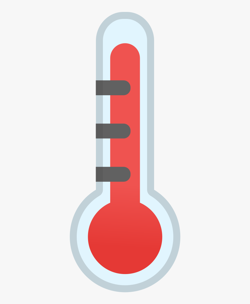 Thermometer Icon - Hot Thermometer Emoji, HD Png Download, Free Download