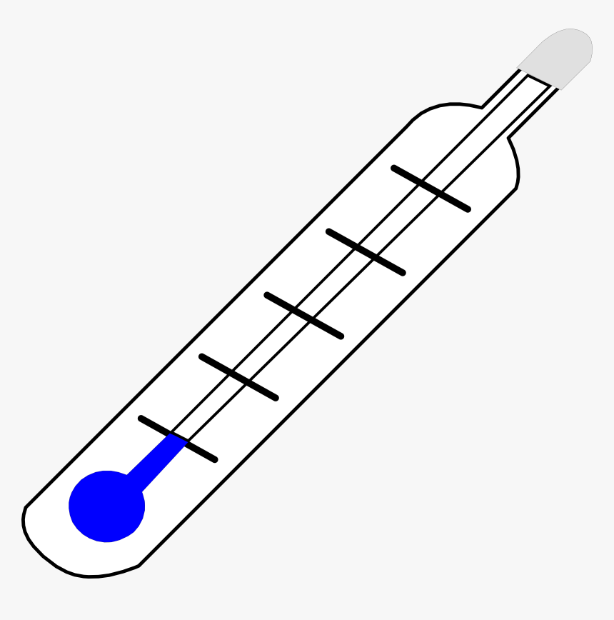 Thermometer, Cold, Temperature - Cold Thermometer Clip Art, HD Png Download, Free Download