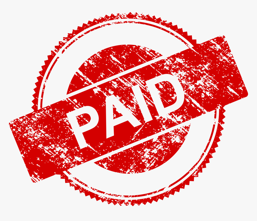 Paid Stamp Png, Transparent Png, Free Download