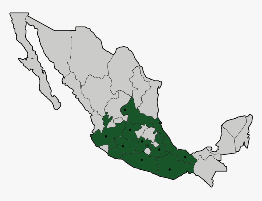 Transparent Republica Mexicana Png - Map, Png Download, Free Download