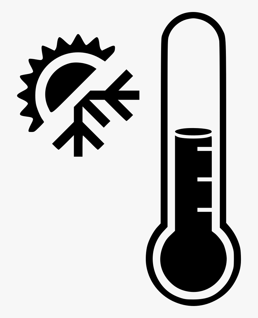 Download Banner Black And White Stock Thermometer Warm - Thermometer Black And White Png, Transparent Png, Free Download