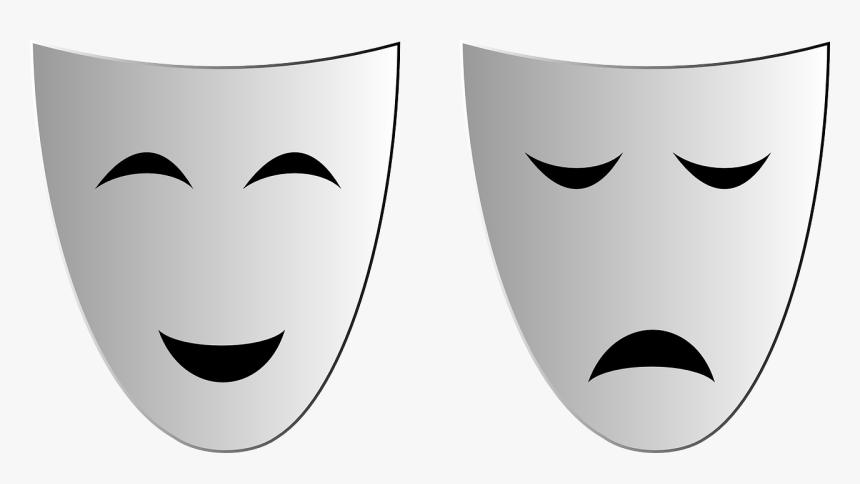 Mask Theatre Happy Free Picture - Mascara De Cara Feliz, HD Png Download, Free Download