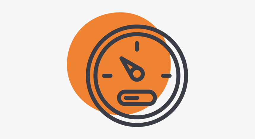 Icon Energy Efficiency Orange - Circle, HD Png Download, Free Download