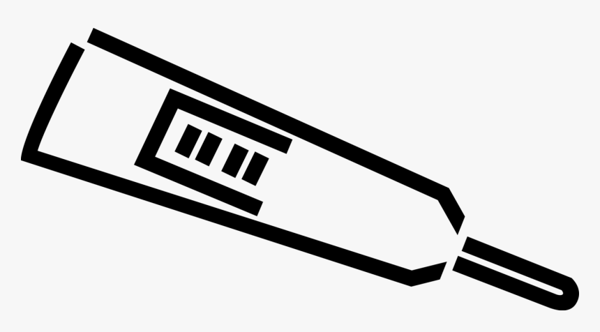 Vector Illustration Of Medical Thermometer Measures, HD Png Download, Free Download