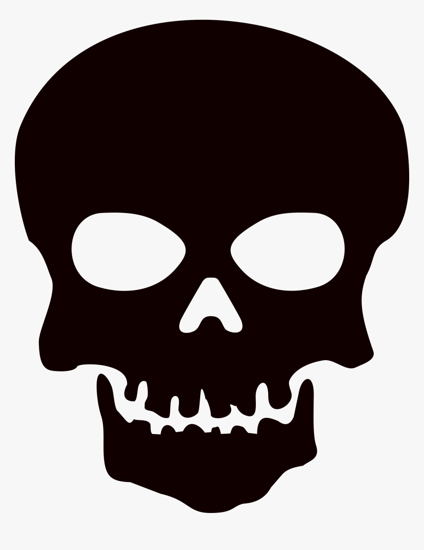 Skull Logo Png Image - Skull Clipart Transparent Background, Png Download, Free Download