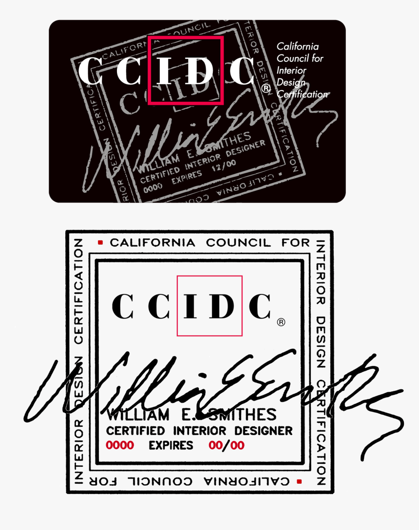 Ccidc Card Digital Stamp - Certification For Commercial Interior Design California, HD Png Download, Free Download