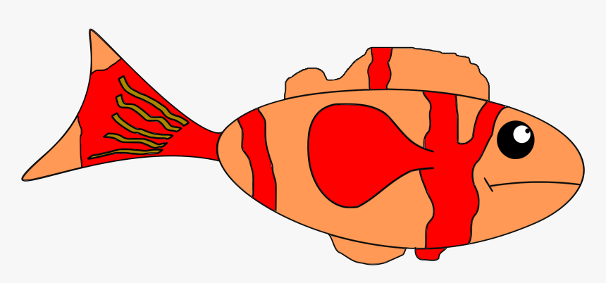 Fish,vertebrate,tail - Sad Fish Png Clipart, Transparent Png, Free Download