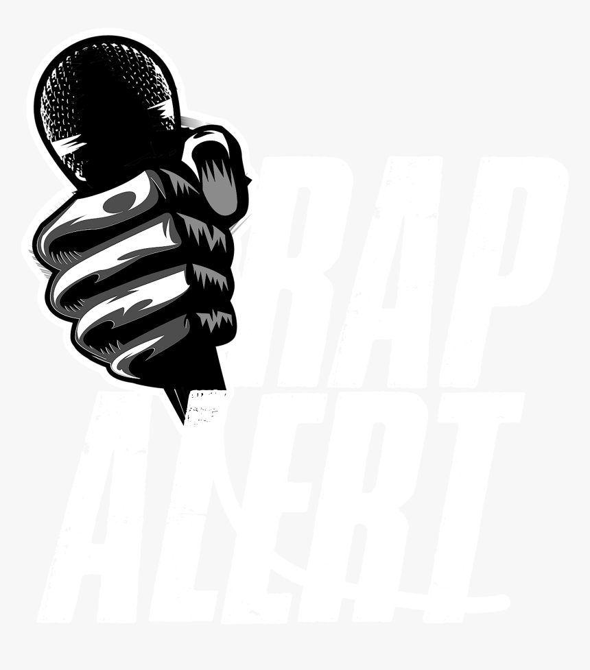 Microphone Clipart Rapper - Mano Con Microfono Png, Transparent Png, Free Download