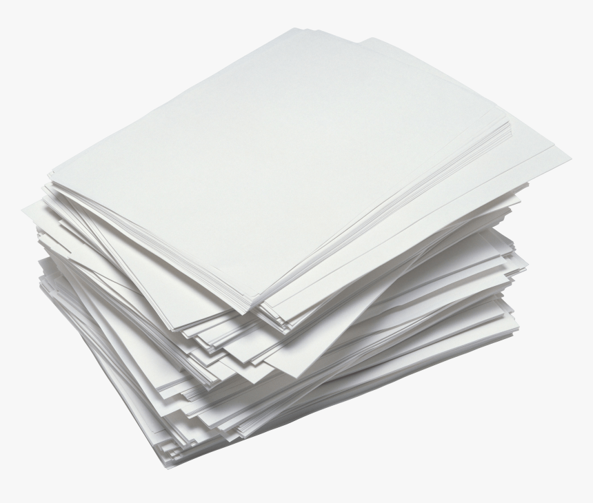 Messy Paper Stack - Papers Png, Transparent Png, Free Download