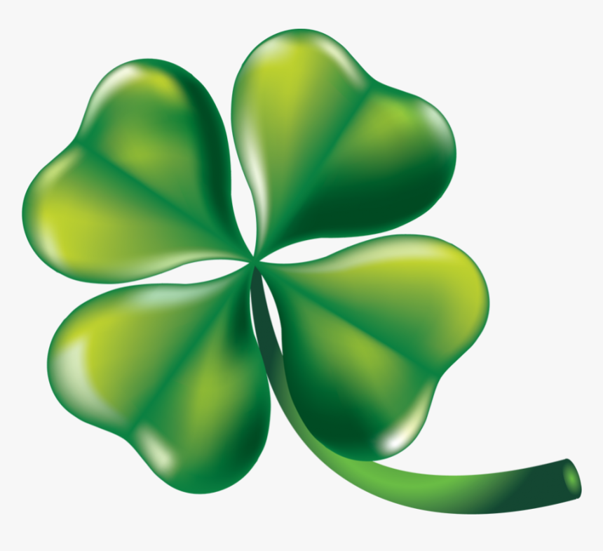 4-h Clover Png - Saint Patrick's Day Four Leaf Clover, Transparent Png, Free Download