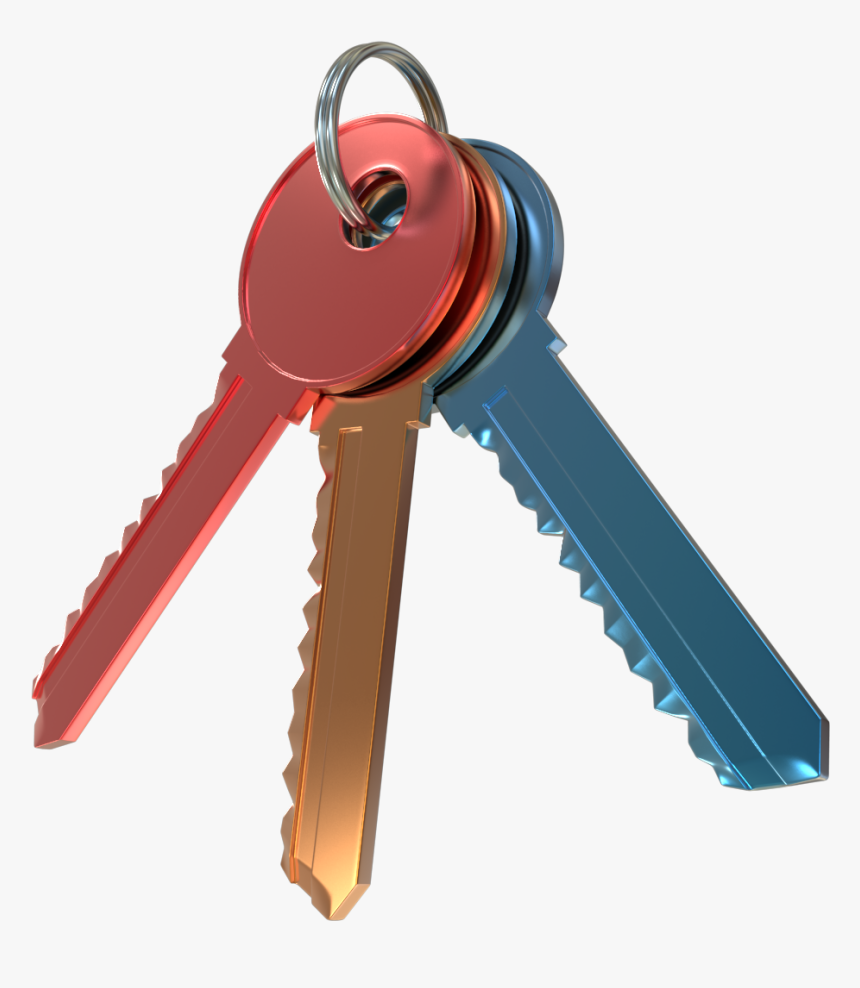 3d Key [png 1600x1600] Png - Key, Transparent Png, Free Download