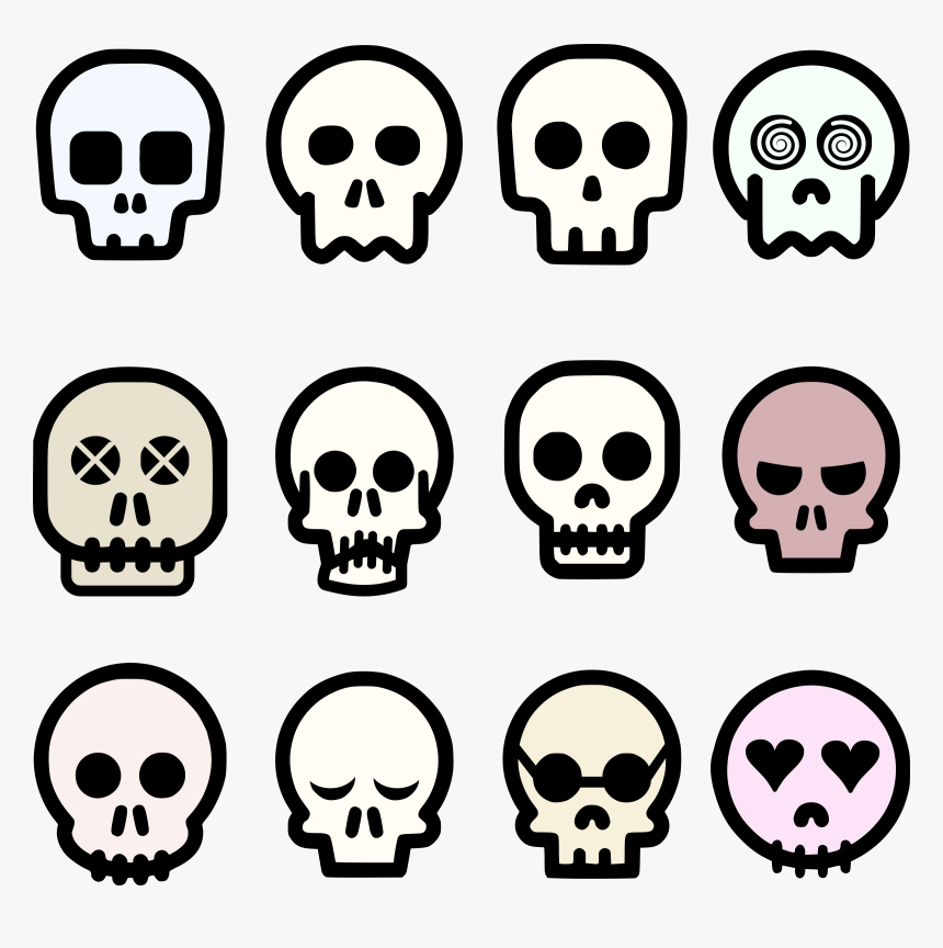 Skulls Clipart, HD Png Download, Free Download