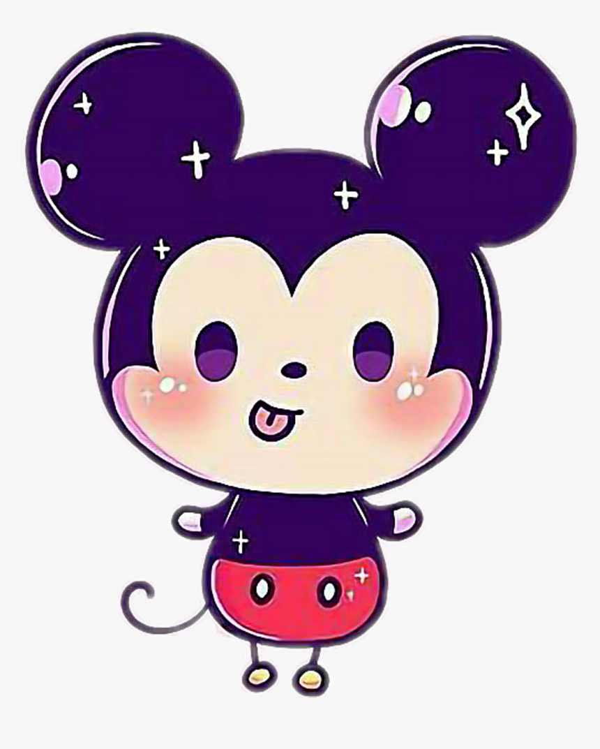 #mickey #mickeymouse #mouse #kawaii #animal #cartoons - Dibujos De Mickey Mouse Kawaii, HD Png Download, Free Download