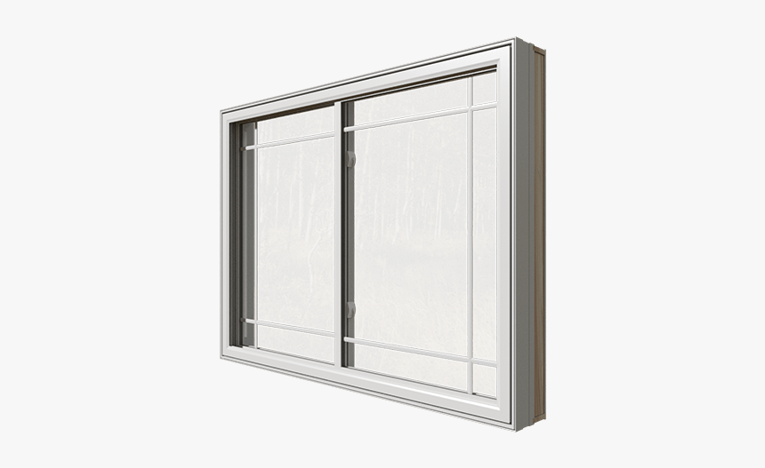 A Closed Classic Series Double Slider Window From The - Window Screen, HD Png Download, Free Download