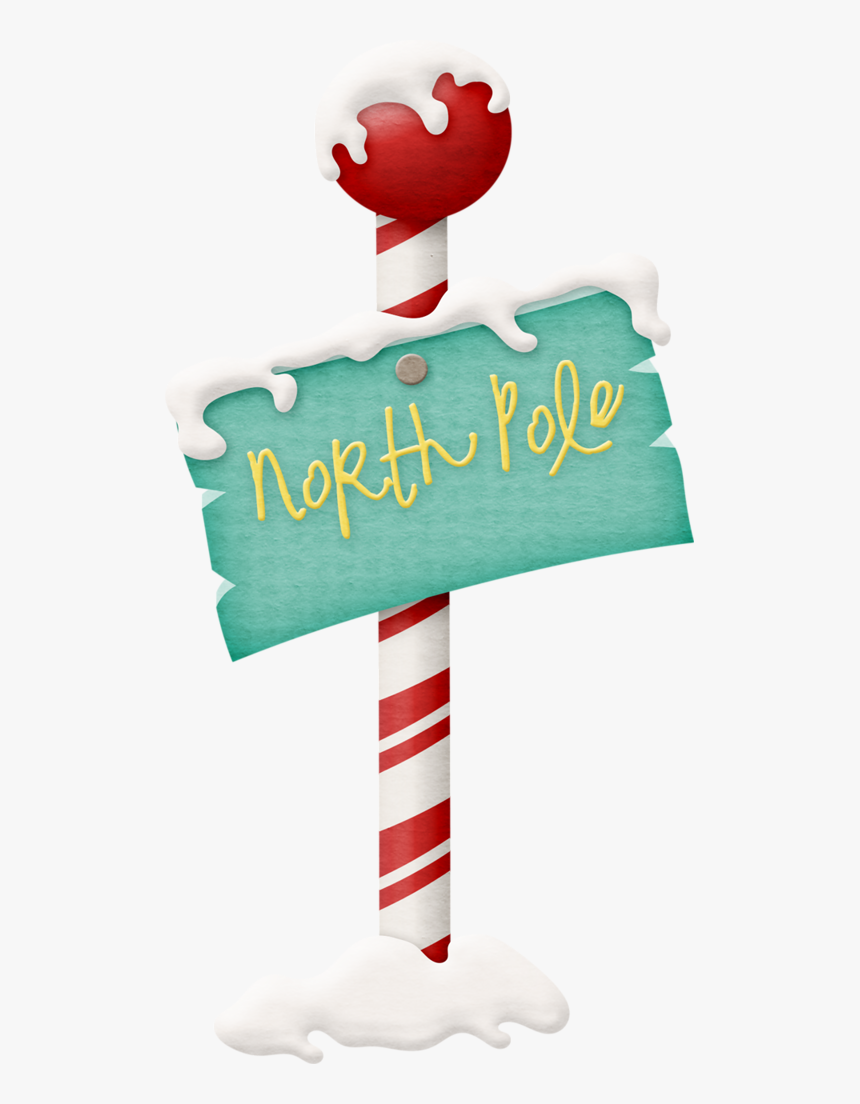 North Pole Sign Png - North Pole Sign Clipart, Transparent Png, Free Download
