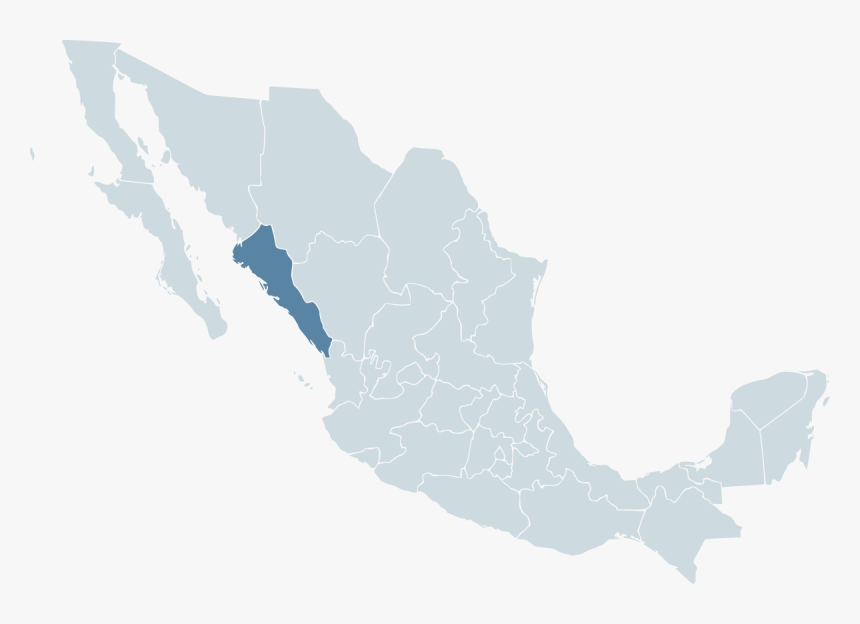 Oaxaca Mexico Map Png, Transparent Png, Free Download