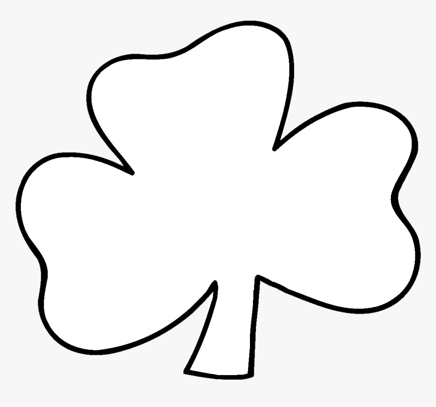 Transparent Shamrock Png - White Shamrock No Background, Png Download, Free Download