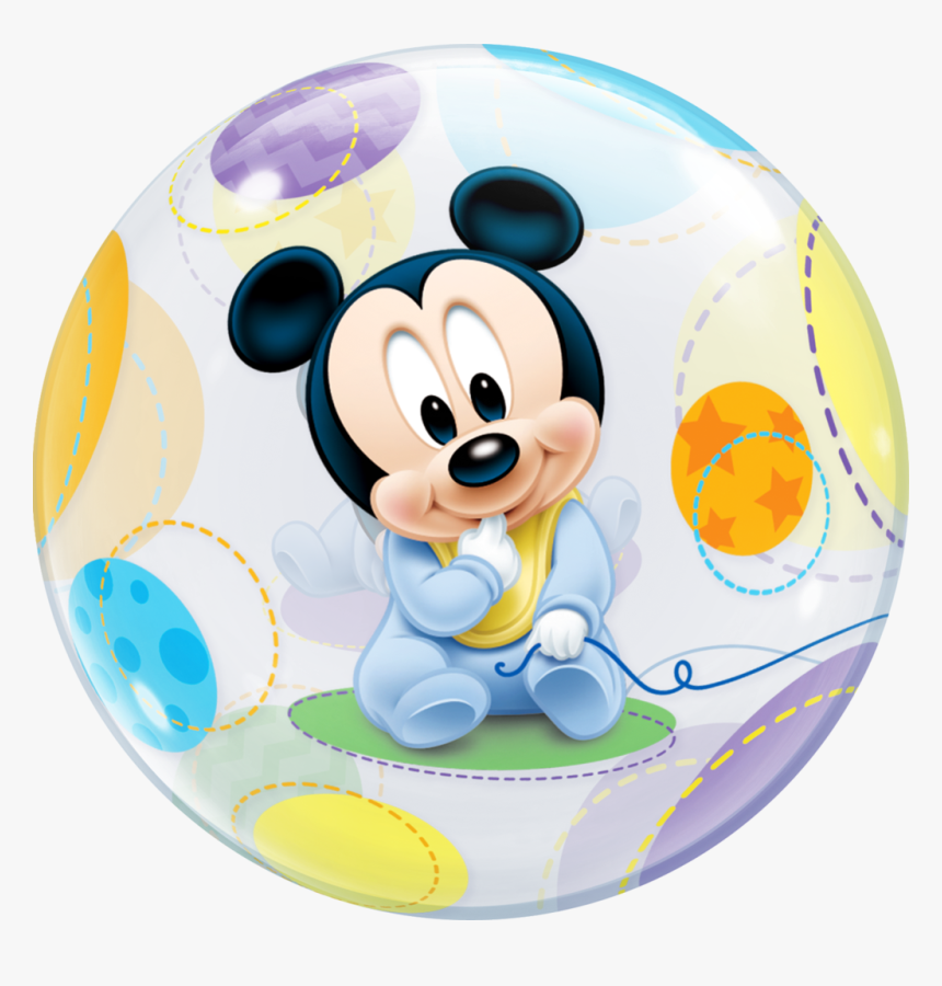 Baby Mickey Mouse Png Images Wallpapersharee Com Stuff - Baby Mickey Mouse Balloons, Transparent Png, Free Download