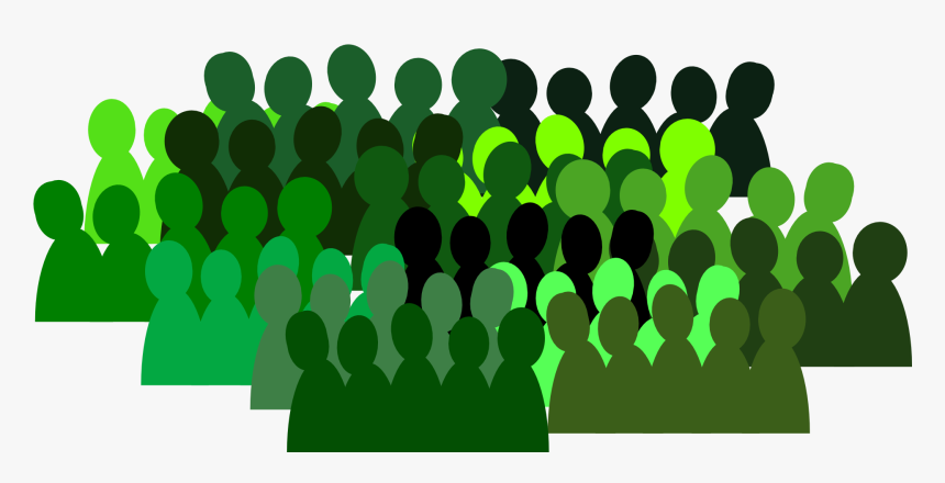 People, Group, Crowd, Team, Isolated, Teamwork - Transparent Background Crowd Icon, HD Png Download, Free Download