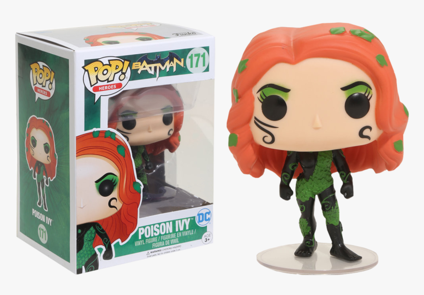 Poison Ivy Us Exclusive Pop Vinyl Figure - Funko Poison Ivy, HD Png Download, Free Download