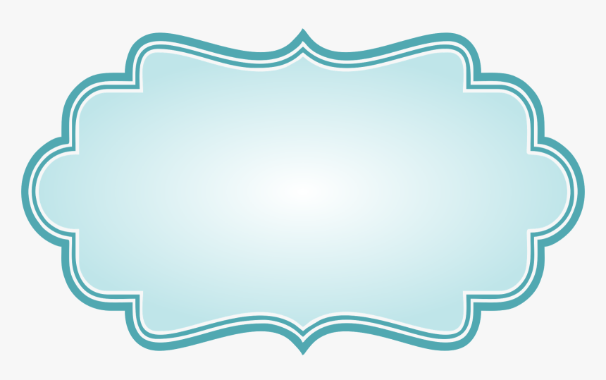Transparent Bracket Frame Clipart - Blue Bracket Frame Png, Png Download, Free Download